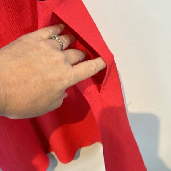 Tanya Taylor color block A-Line mini dress size 2 - Picture 8 of 12